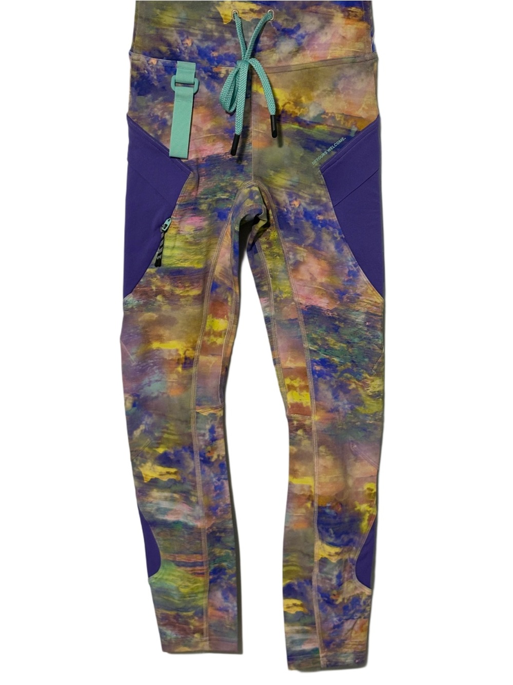 Lululemon Cargo Super High-Rise Hiking Tight 25” Altered Nature Multi Sz 0 NWOT